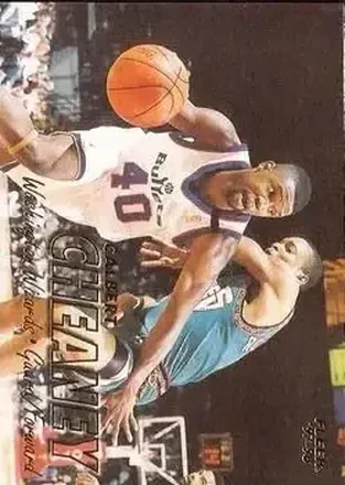 1997-98 Fleer #75 - Calbert Cheaney - Washington Wizards 1997-98 Fleer #75 - Calbert Cheaney - Washington Wizards
