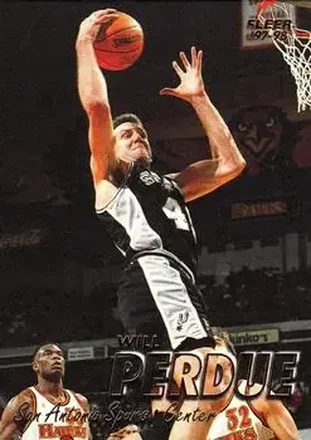 1997-98 Fleer #77 - Will Perdue - San Antonio Spurs