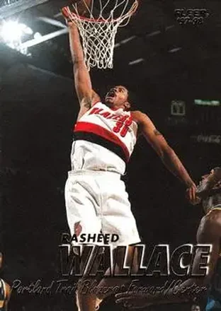 1997-98 Fleer #78 - Rasheed Wallace - Portland Trail Blazers 1997-98 Fleer #78 - Rasheed Wallace - Portland Trail Blazers