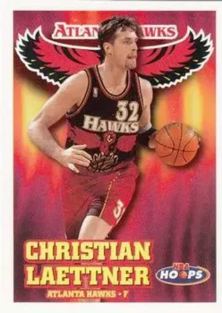 1997-98 Hoops #10 - Christian Laettner - Atlanta Hawks 1997-98 Hoops #10 - Christian Laettner - Atlanta Hawks