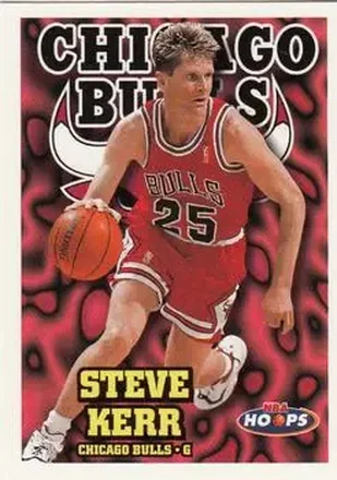 1997-98 Hoops #25 - Steve Kerr - Chicago Bulls