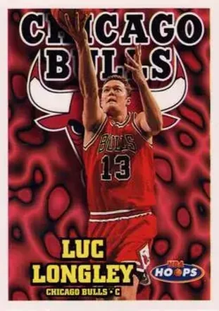 1997-98 Hoops #27 - Luc Longley - Chicago Bulls