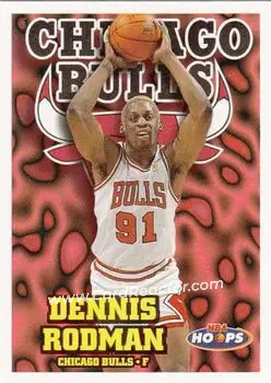 Front of Dennis Rodman