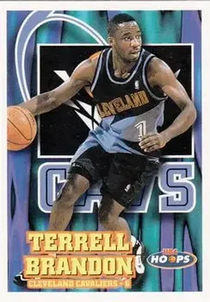 1997-98 Hoops #31 - Terrell Brandon - Cleveland Cavaliers
