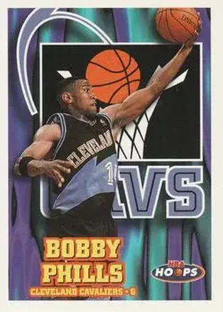 1997-98 Hoops #34 - Bobby Phills - Cleveland Cavaliers