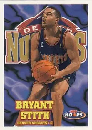 1997-98 Hoops #46 - Bryant Stith - Denver Nuggets