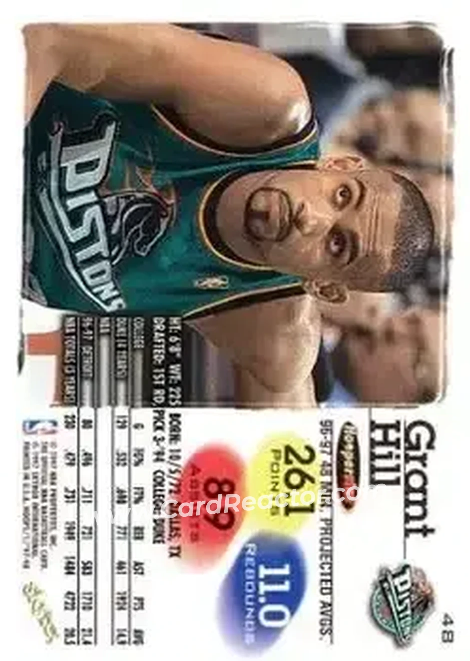 Back of Grant Hill