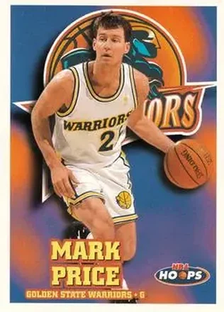 1997-98 Hoops #55 - Mark Price - Golden State Warriors 1997-98 Hoops #55 - Mark Price - Golden State Warriors