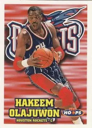 1997-98 Hoops #62 Hakeem Olajuwon