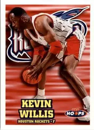 1997-98 Hoops #63 - Kevin Willis - Houston Rockets 1997-98 Hoops #63 - Kevin Willis - Houston Rockets