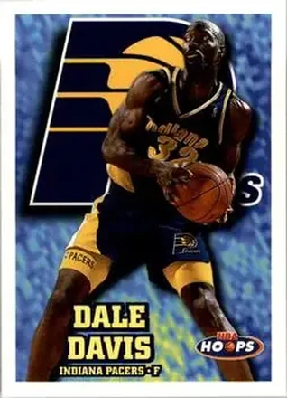 1997-98 Hoops #67 - Dale Davis - Indiana Pacers 1997-98 Hoops #67 - Dale Davis - Indiana Pacers