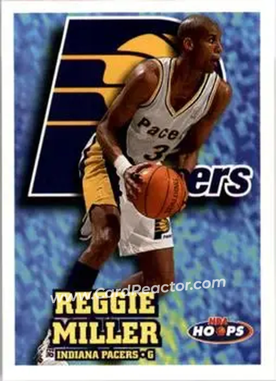 Front of Reggie Miller