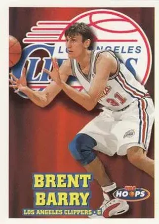 1997-98 Hoops #70 - Brent Barry - Los Angeles Clippers 1997-98 Hoops #70 - Brent Barry - Los Angeles Clippers