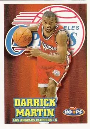 1997-98 Hoops #71 - Darrick Martin - Los Angeles Clippers