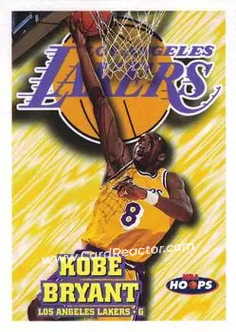 Front of Kobe Bryant