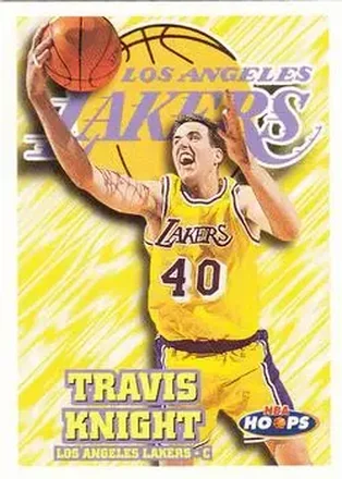 1997-98 Hoops #79 - Travis Knight - Los Angeles Lakers