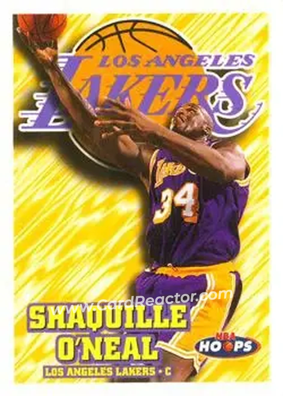 Front of Shaquille O'Neal