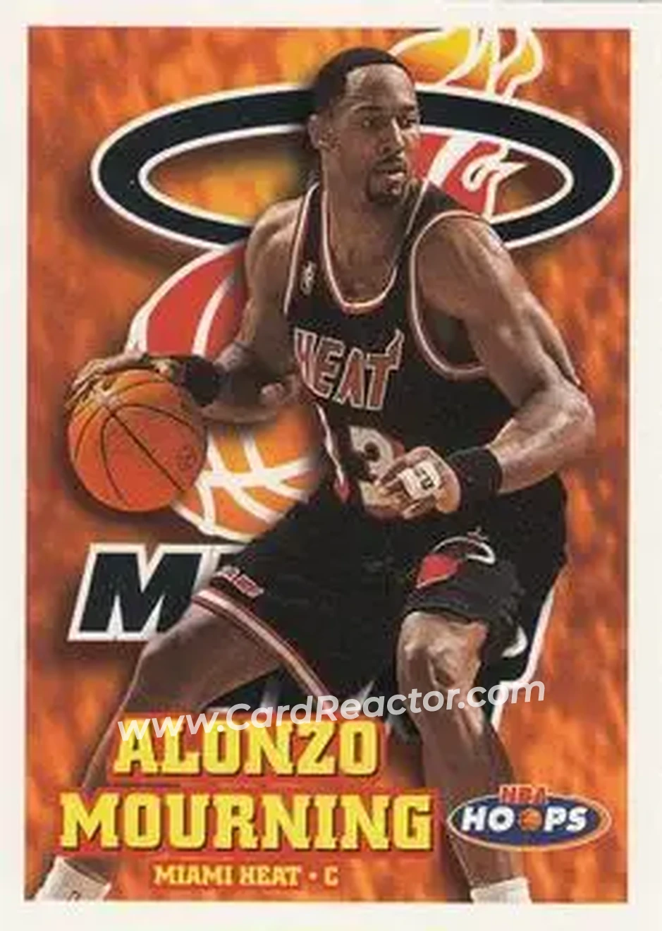 Front of Alonzo Mourning