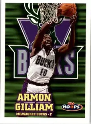 1997-98 Hoops #90 - Armon Gilliam - Milwaukee Bucks