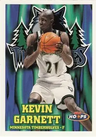 1997-98 Hoops #92 Kevin Garnett