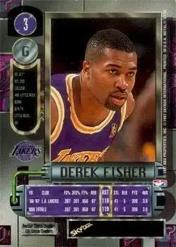 Back of Derek Fisher