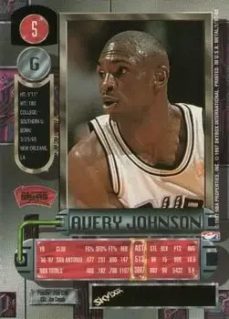 Back of Avery Johnson