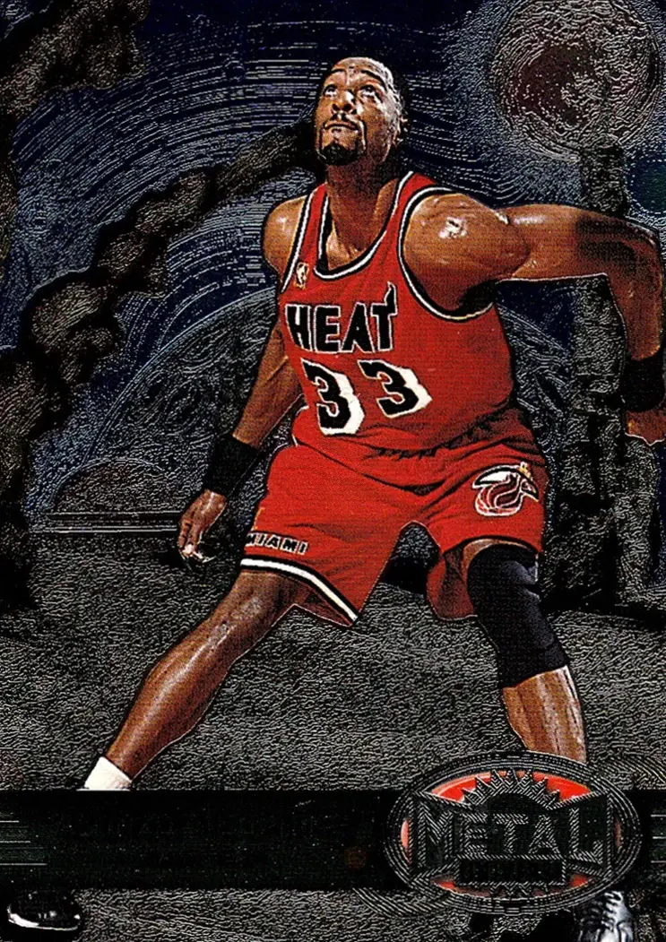 1997-98 Metal Universe #7 Alonzo Mourning