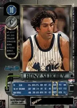 Back of Rony Seikaly