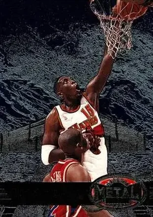 1997-98 Metal Universe #15 - Priest Lauderdale - Atlanta Hawks
