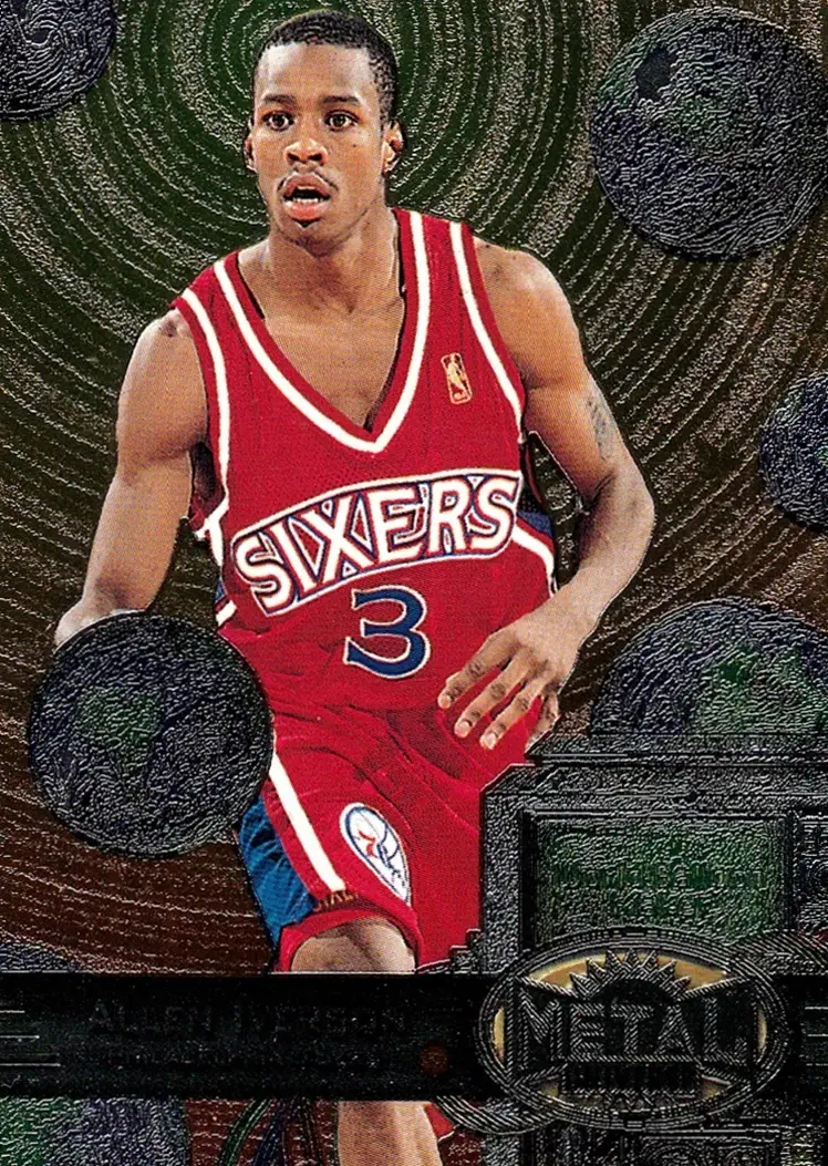1997-98 Metal Universe #20 Allen Iverson