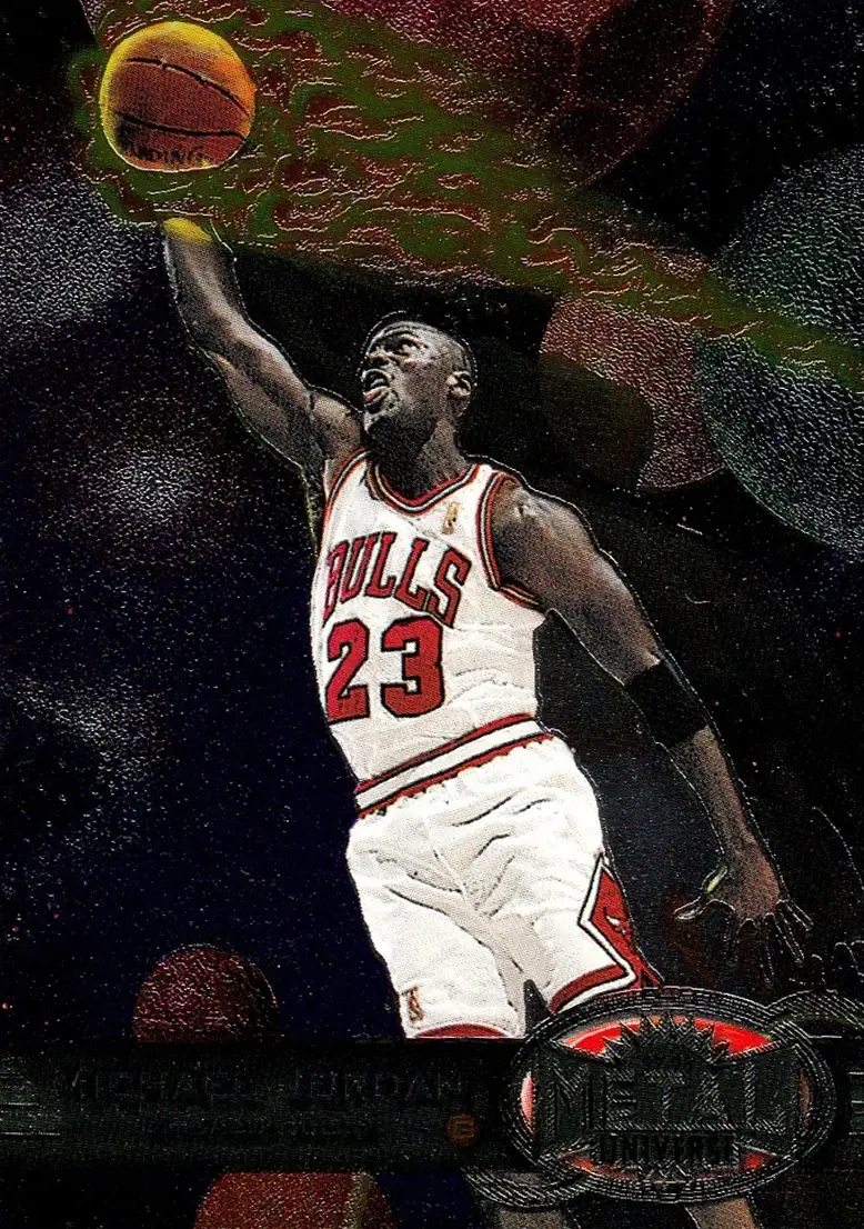 1997-98 Metal Universe #23 Michael Jordan