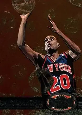 1997-98 Metal Universe #27 - Allan Houston - New York Knicks