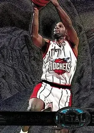 1997-98 Metal Universe #32 - Mario Elie - Houston Rockets