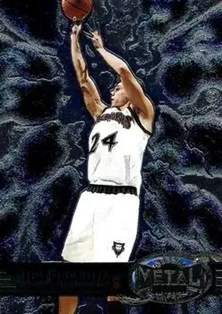 1997-98 Metal Universe #34 - Tom Gugliotta - Minnesota Timberwolves