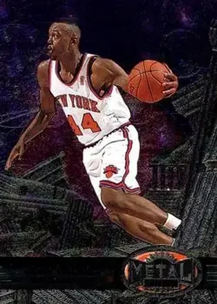 1997-98 Metal Universe #41 - John Wallace - New York Knicks
