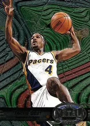 1997-98 Metal Universe #43 - Travis Best - Indiana Pacers