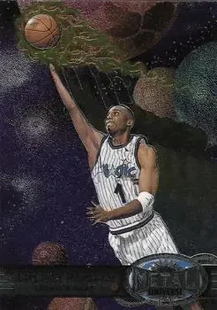 1997-98 Metal Universe #45 - Anfernee Hardaway - Orlando Magic 1997-98 Metal Universe #45 - Anfernee Hardaway - Orlando Magic