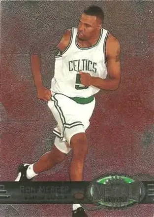 1997-98 Metal Universe #62 - Ron Mercer - Boston Celtics