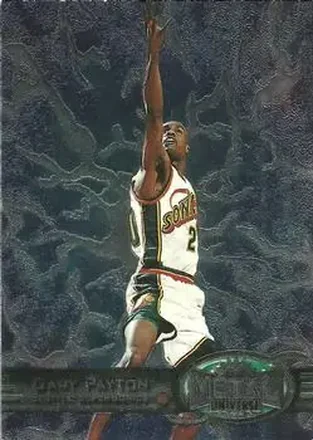 1997-98 Metal Universe #63 Gary Payton