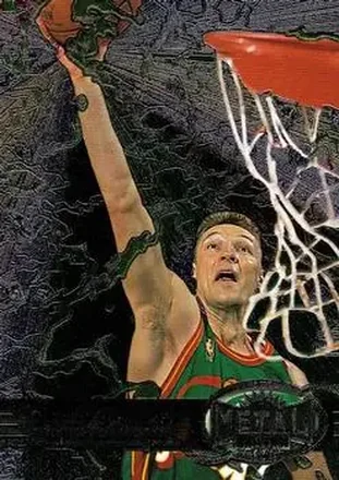 1997-98 Metal Universe #65 - Detlef Schrempf - Seattle SuperSonics