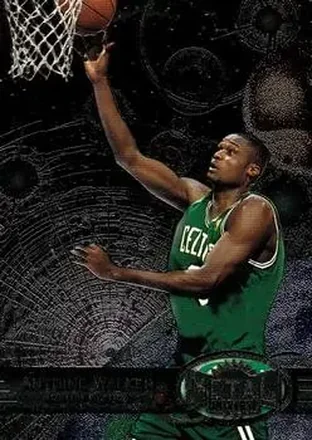 1997-98 Metal Universe #72 - Antoine Walker - Boston Celtics