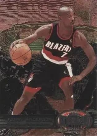 1997-98 Metal Universe #74 - Kenny Anderson - Portland Trail Blazers