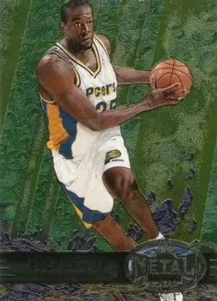 1997-98 Metal Universe #79 - Erick Dampier - Indiana Pacers 1997-98 Metal Universe #79 - Erick Dampier - Indiana Pacers