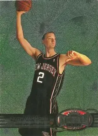1997-98 Metal Universe #80 - Keith Van Horn - New Jersey Nets 1997-98 Metal Universe #80 - Keith Van Horn - New Jersey Nets