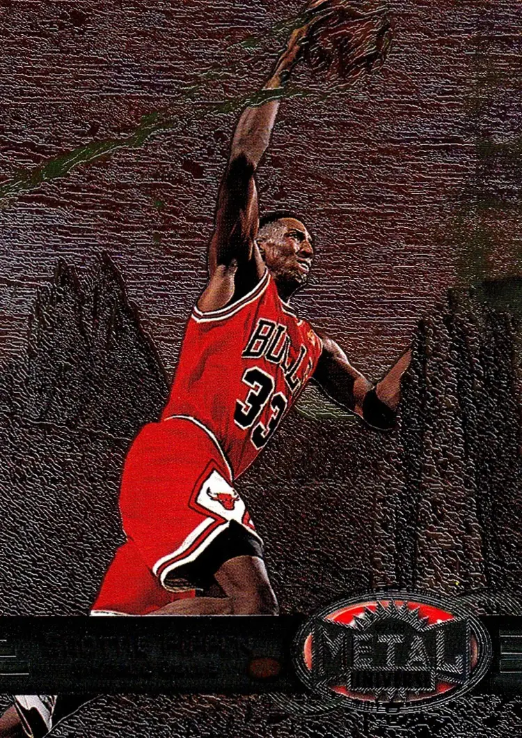 1997-98 Metal Universe #83 Scottie Pippen