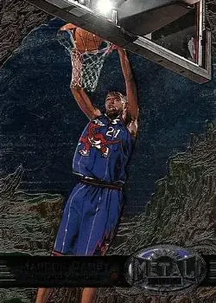 1997-98 Metal Universe #84 - Marcus Camby - Toronto Raptors