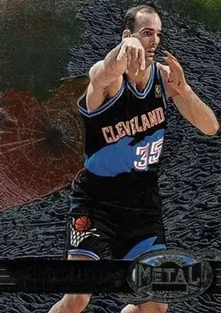 1997-98 Metal Universe #85 - Danny Ferry - Cleveland Cavaliers