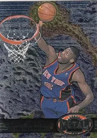 1997-98 Metal Universe #88 - Larry Johnson - New York Knicks