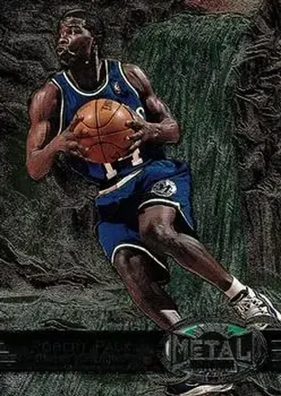 1997-98 Metal Universe #91 - Robert Pack - Dallas Mavericks