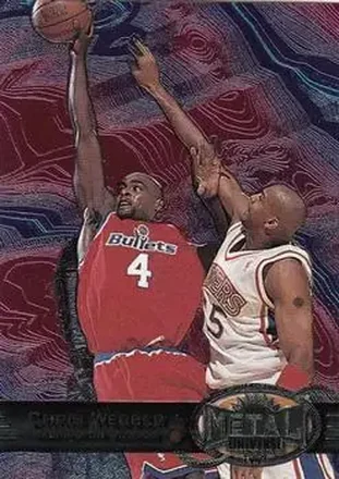 1997-98 Metal Universe #92 Chris Webber